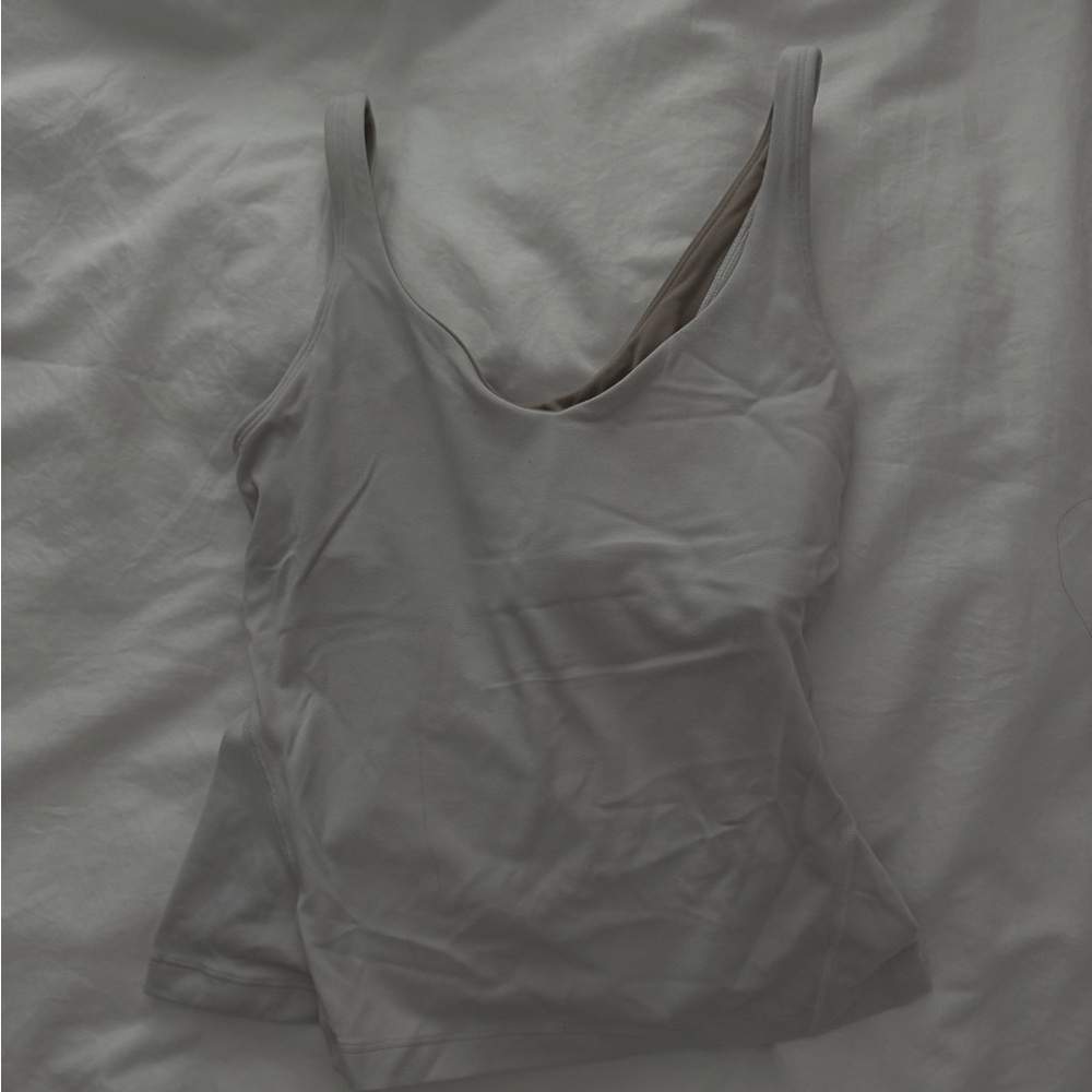 Gray Women's Tank Top Align tank longlength